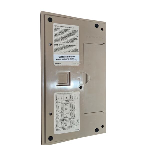 1980 Mattel Electronics World Championship Baseball Handheld Game 3201 WORKING - Picture 8 of 9